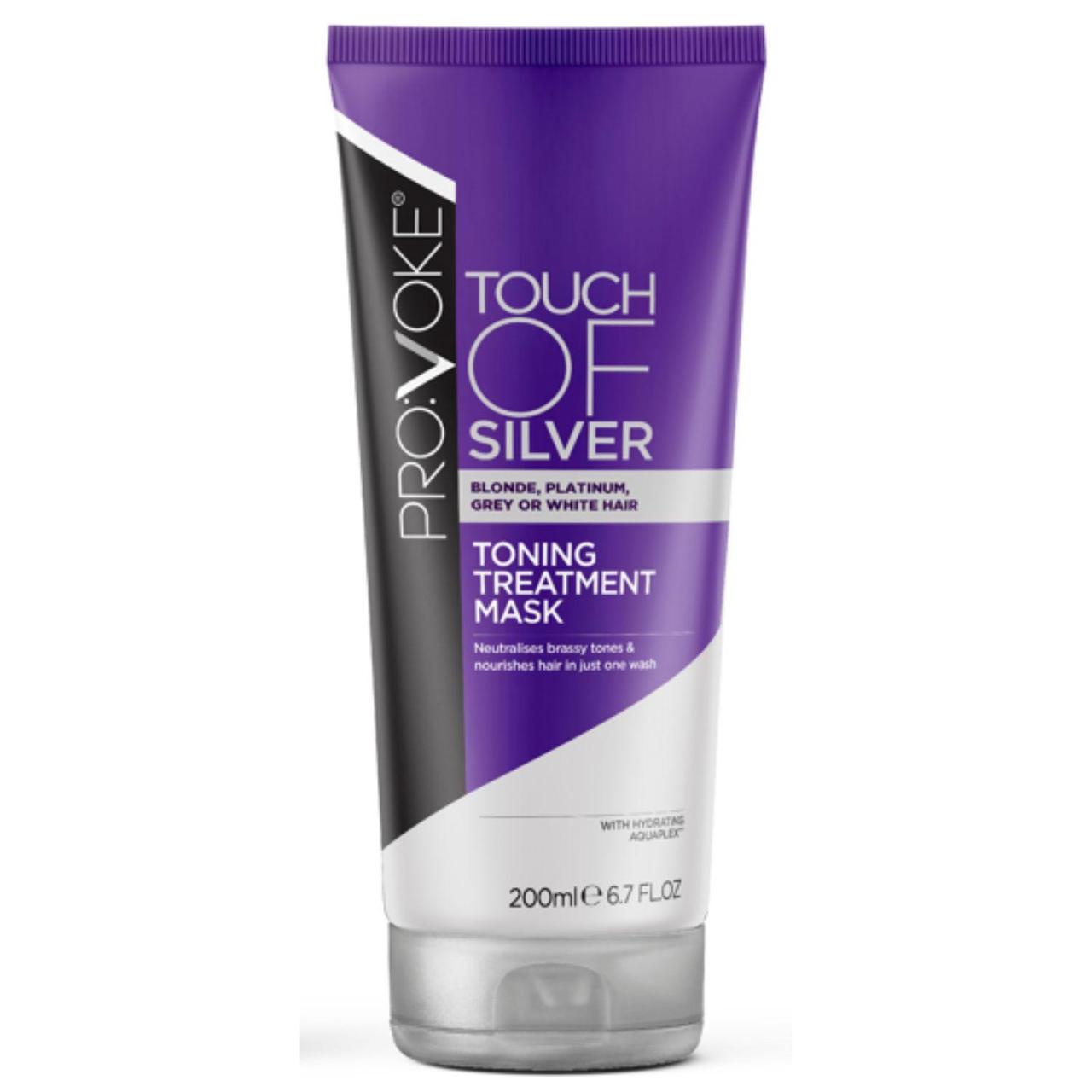 Provoke Touch of Silver Toning Treatment Mask 200ml | High Quality Hair Care Product Online - Product Image Provoke Touch of Silver Toning Treatment Mask 200ml | High Quality Hair Care Product Online - Product Image